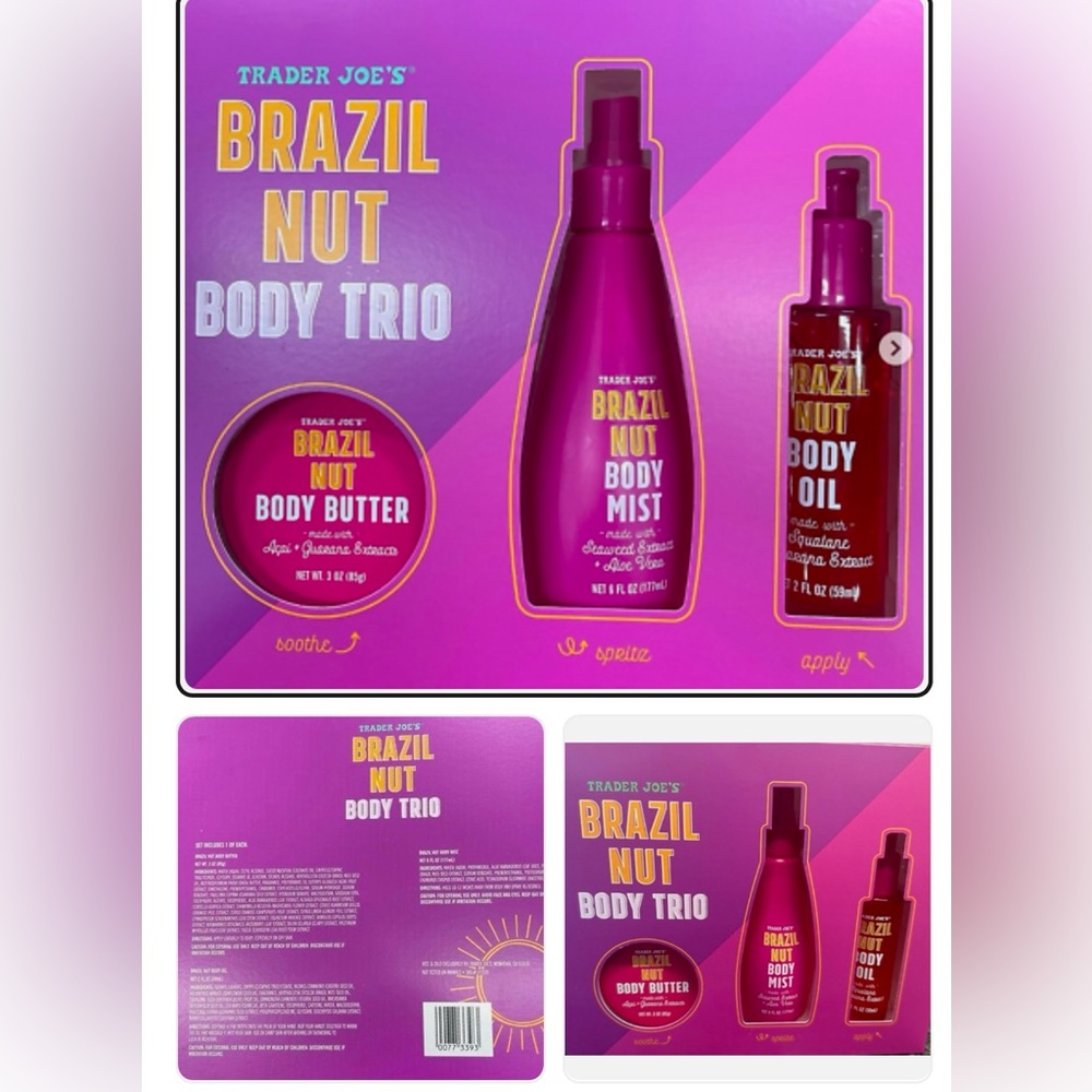 Holiday Traders Brazilan Nut Butter trio